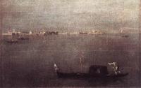 Francesco Guardi - Gondola in the Lagoon